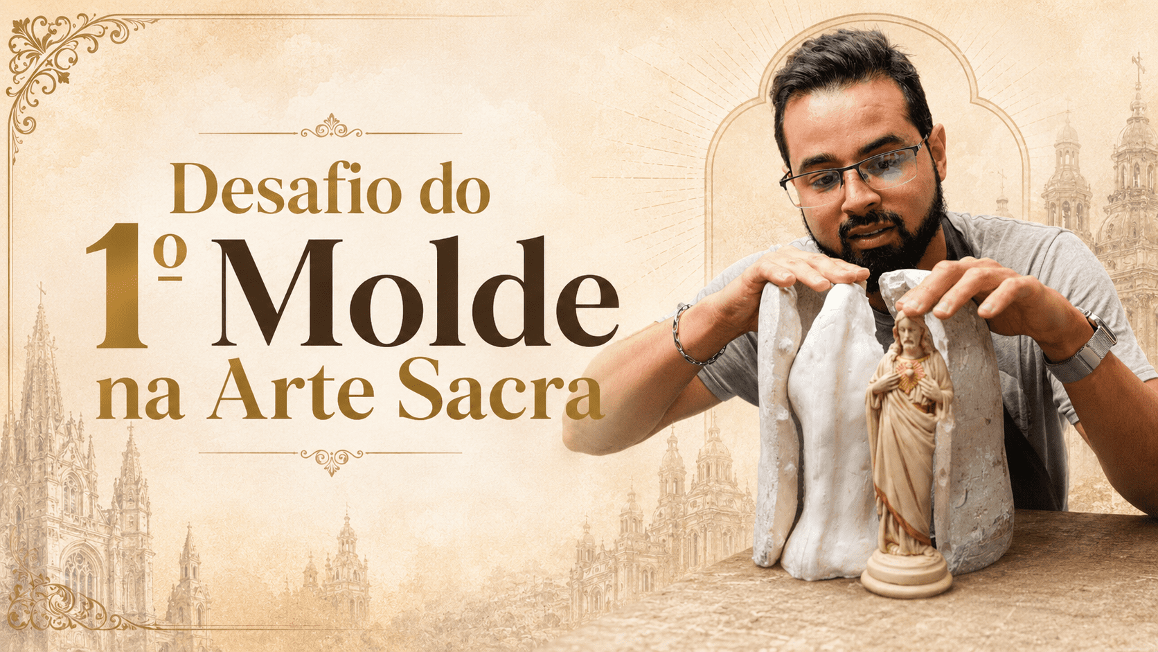 Desafio do 1º Molde na Arte Sacra
